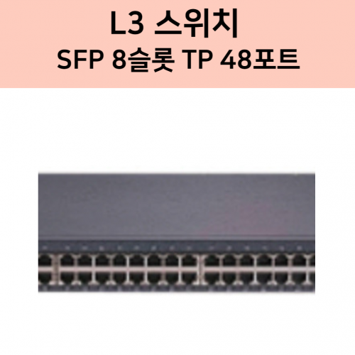 솔텍 SFC5200AT SFP 8 슬롯 TP 48 포트 L3