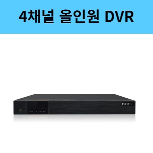 WDC6104F-U 4채널 EX/HD-SDI AHD TVI CVBS IP 올인원 녹화기