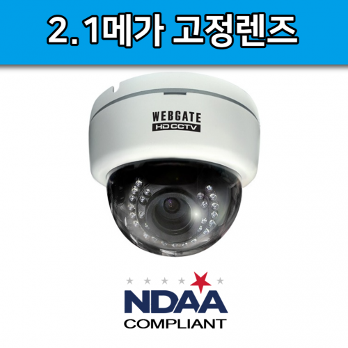 NK1080D-IR30-AF 2백만화소 돔 적외선 전동렌즈 웹게이트 NDAA CCTV IP카메라