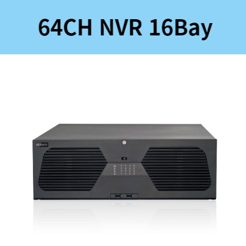 UHN6400-H16S 64채널 NVR 4K UHD 저장장치 16Bay 녹화기