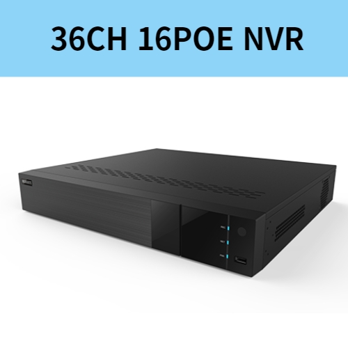 WDN3604H-P16 36채널 NVR 4K UHD 저장장치 4Bay 녹화기